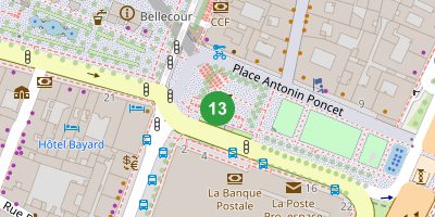 Carte de Clocher de la Charité