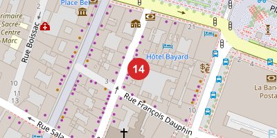 Carte de Église Saint-François