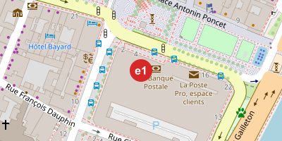 Carte de Hôtel des Postes