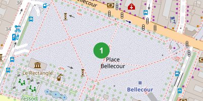 Carte de Statue de Louis XIV