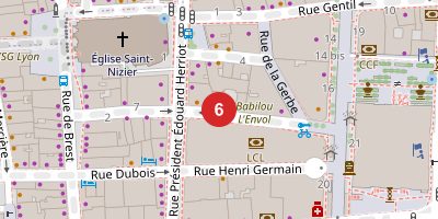 Carte de Hôtel de la Couronne