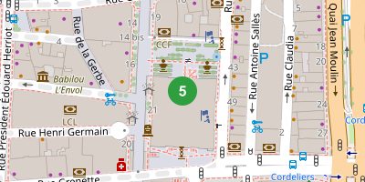 Carte de Palais de la Bourse