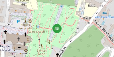 Carte de Maison de Pauline Jaricot