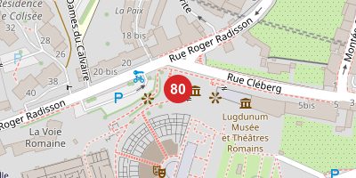 Carte de Musée de la Civilisation Gallo-Romaine