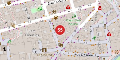 Carte de La Condition des Soies