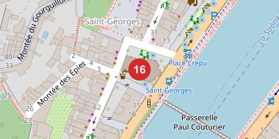 Carte de Église Saint-Georges