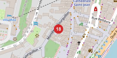 Carte de Impasse Turquet