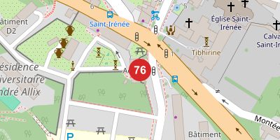 Carte de Fort Saint-Irénée