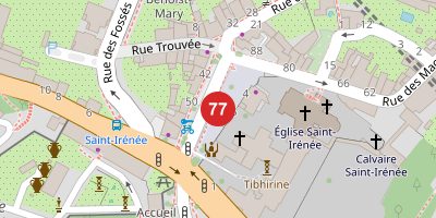 Carte de Maison des Génovéfains