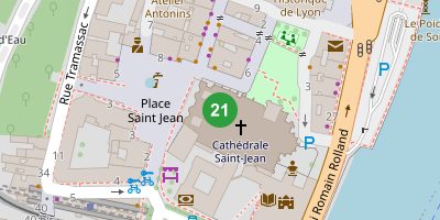 Carte de Cathédrale Saint-Jean