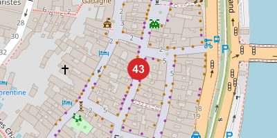 Carte de Deux cours en une