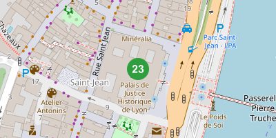 Carte de Palais de Justice