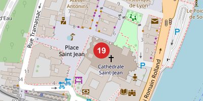 Carte de Palais Saint-Jean