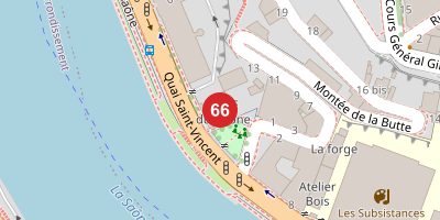 Carte de Hôtel de la Butte