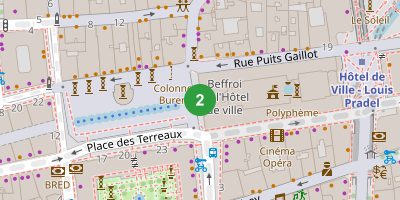 Carte de Hôtel de Ville