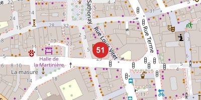 Carte de Salle Rameau